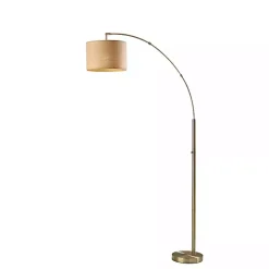 Kirklands Home Metal Arched Floor Lamp Gold Best