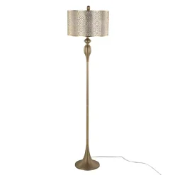 Kirklands Home Metal Ashland Floor Lamp Gold Online