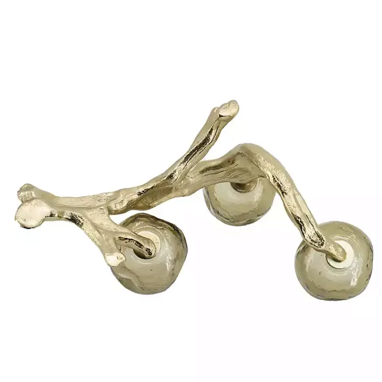 Candle Holders>Kirklands Home Metal Driftwood Votive Candle Holder Gold