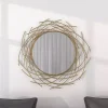Kirklands Home Gold Metal Glam Layered Mirror Online