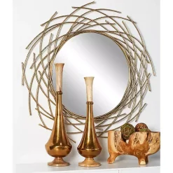 Kirklands Home Gold Metal Glam Layered Mirror Online