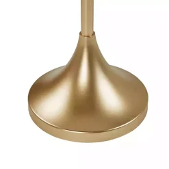 Kirklands Home Metal 2-Light Dome Table Lamp Gold