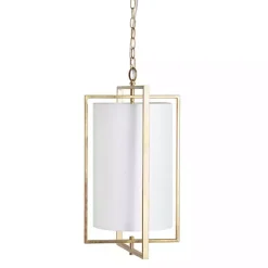 Kirklands Home Metal 4-Light Pendant Gold Outlet