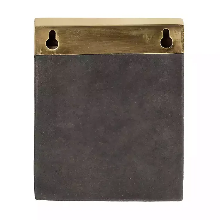 Sconces>Kirklands Home Gold Metal Modern Sconce