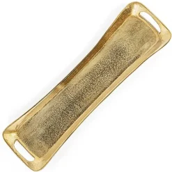 Decorative Trays>Kirklands Home Metal Valor Tray Gold