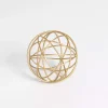 Bowl Filler>Kirklands Home Gold Metal Wire Orb, 4 in.