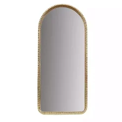 Kirklands Home Gold Mia Textured Arch Wall Mirror New