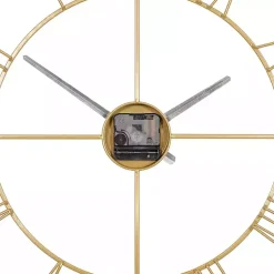 Kirklands Home Minimal Square Open Face Clock Gold Online