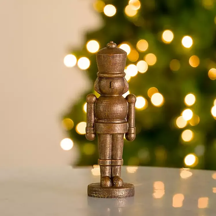 Christmas Decorations>Kirklands Home Nutcracker Figurine, 11 in. Gold