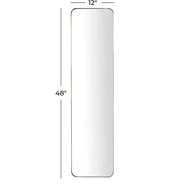 Kirklands Home Rectangle Beveled Wall Mirror Gold Sale