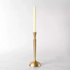 Candle Holders>Kirklands Home Slim Taper Candle Holder, 12 in. Gold