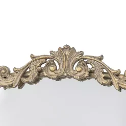 Kirklands Home Gold Studded Scroll Arched Mirror, 42 in. Outlet
