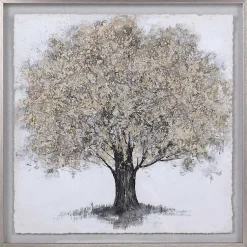 Kirklands Home Gold Tree Rice Paper Framed Art Print Online