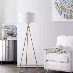 Kirklands Home Tripod Modern Floor Lamp Gold Best