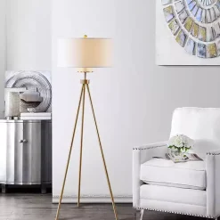 Kirklands Home Tripod Modern Floor Lamp Gold Best