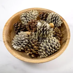 Christmas Fragrance>Kirklands Home Vanilla Spice Pine Cone Potpourri Gold