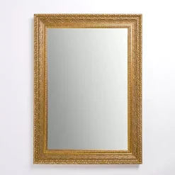 Kirklands Home Vintage Wall Mirror Gold New
