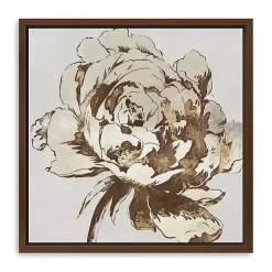 Kirklands Home Golden Blossom I Framed Canvas Art Print Clearance