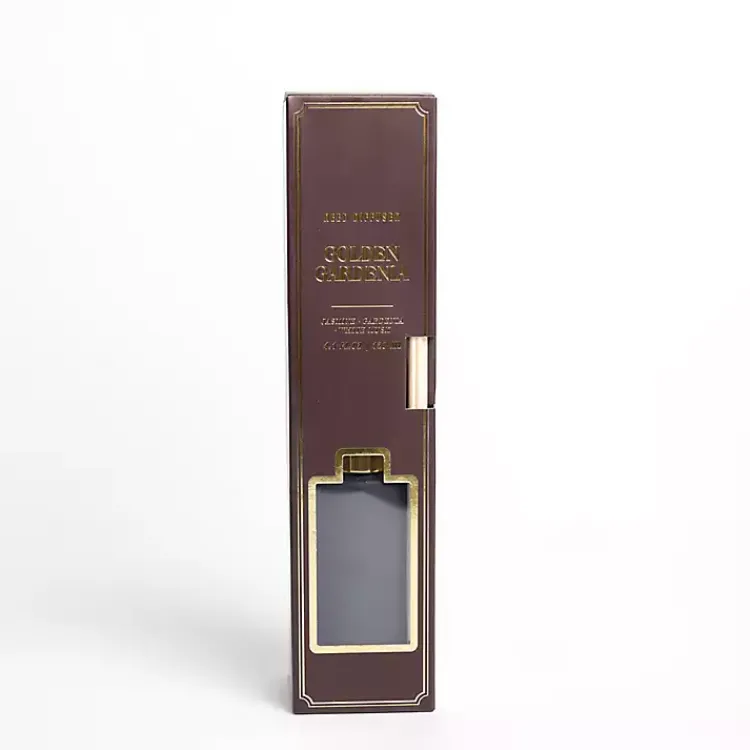 Home Fragrance>Kirklands Home Golden Gardenia Diffuser Set Brown