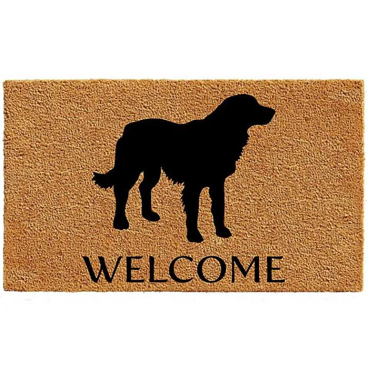 Kirklands Home Golden Retriever Welcome Doormat Sale