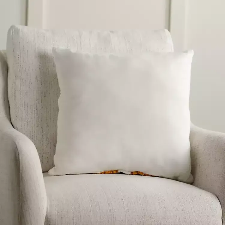 Pillows>Kirklands Home Golden Retriever with Santa Hat Christmas Pillow