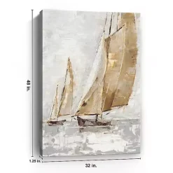 Kirklands Home Golden Sails Canvas Art Print
