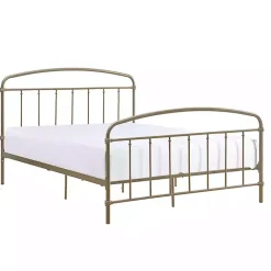 Kirklands Home en Sun Vintage Arch Queen Bed Frame Gold Outlet