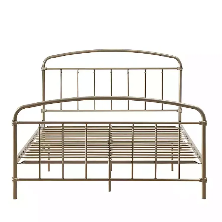 Kirklands Home en Sun Vintage Arch Queen Bed Frame Gold Outlet