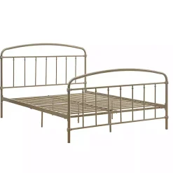 Kirklands Home en Sun Vintage Arch Queen Bed Frame Gold Outlet