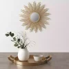 Kirklands Home Golden Sunburst Small Decorative Wall Mirror Sale