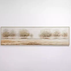 Kirklands Home Golden Trees Framed Canvas Art Print Sale