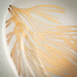 Christmas Dining & Entertaining>Kirklands Home Golden Winter Pine Branch Serving Platter