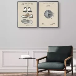 Kirklands Home Golf Ball Patent Framed Art Print Online