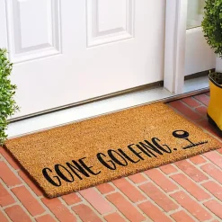 Kirklands Home Gone Golfing Coir Doormat Online