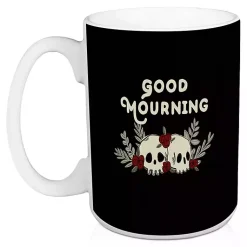 Halloween>Kirklands Home Good Mourning Halloween Mugs, Set of 2