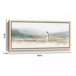 Kirklands Home Good Shepherd Framed Canvas Art Print Sale