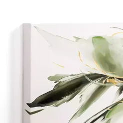 Kirklands Home Graceful Greens Abstract Canvas Art Print Best