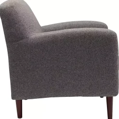 Kirklands Home Granite Loft Upholstered Accent Chair Gray Sale