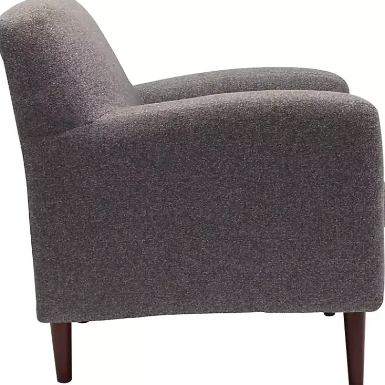 Kirklands Home Granite Loft Upholstered Accent Chair Gray Sale
