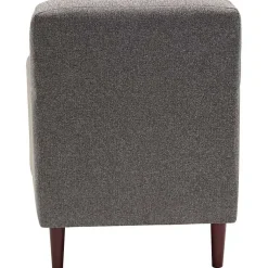 Kirklands Home Granite Loft Upholstered Accent Chair Gray Sale