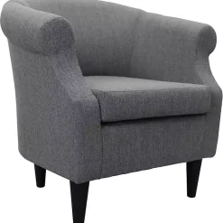 Kirklands Home Granite Lorie Accent Chair Gray Discount