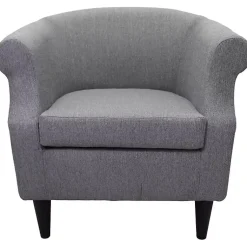 Kirklands Home Granite Lorie Accent Chair Gray Discount