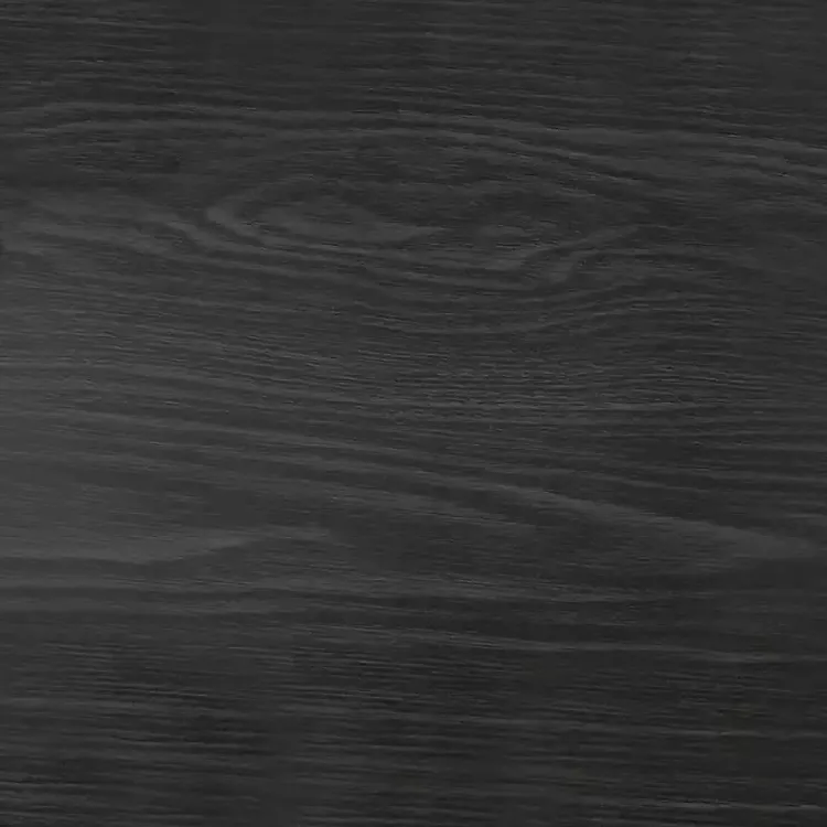Kirklands Home Graphite Double Door Reeves Cabinet Black New