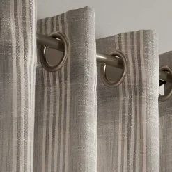 Kirklands Home Graphite Stripe Single Curtain Panel, 84 in. Sale