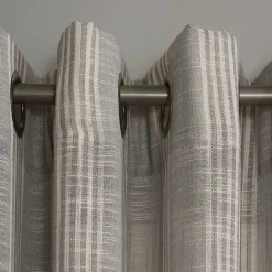 Kirklands Home Graphite Stripe Single Curtain Panel, 84 in. Sale