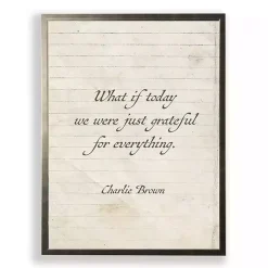 Kirklands Home Grateful For Everything Wall Plaque White Outlet
