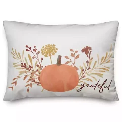 Fall>Kirklands Home Grateful Harvest Double Sided Accent Pillow