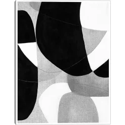 Kirklands Home Gravity Abstract Framed Canvas Art Print Clearance