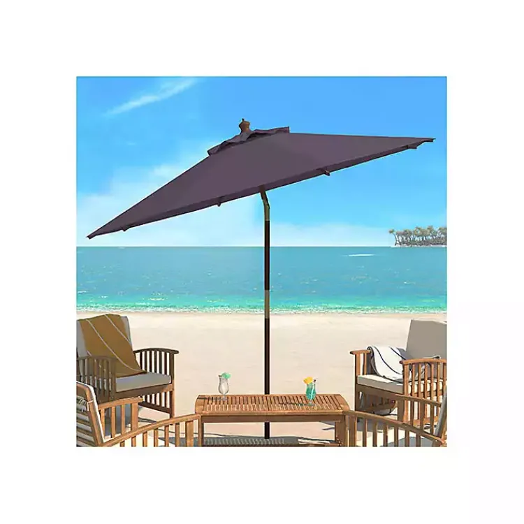 Kirklands Home 9 ft. Eucalyptus Outdoor Umbrella Gray Online