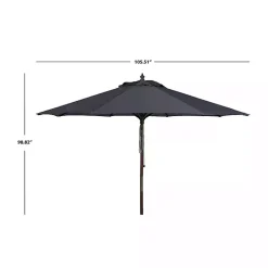 Kirklands Home 9 ft. Eucalyptus Outdoor Umbrella Gray Online